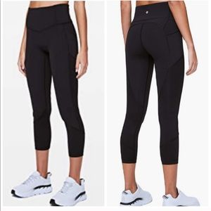 Lululemon all the right places crop